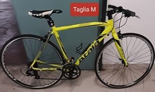 bici da corsa usata 4 volte,taglia M,Telaio Alluminio,Sterzo Flat,più Casco 