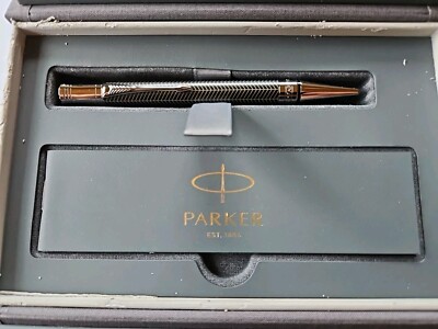 Parker Duofold, Prestige Ruthenium,  Kugelschreiber,  In Geschenkbox,  Neu
