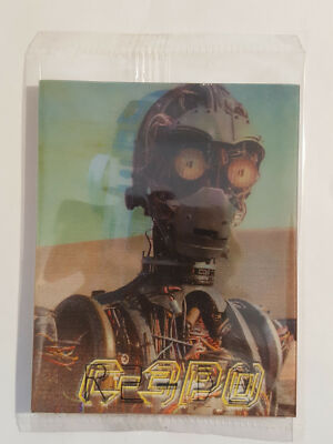 Star Wars Episode 1 - R2-D2 / C-3PO - 3D Lenticular Flip Card NEU SEALED #W327