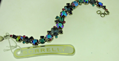 Sorrelli Northern Lights Bracelet  BCF6ASNL Antique silver tone