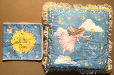 My Tooth Fairy Book VTG Completed Fabric Soft Book Child Baby Gift 9