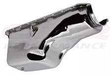 For 66-90 Chevy Truck Oil Pan 6 Quart Big Block 396 402 427 454 Chrome Steel