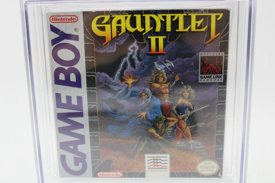 Gauntlet II Nintendo Game Boy 1991 CIB CGC Graded 9.0 w/ 9.8 Cart! - Image 3 of 4