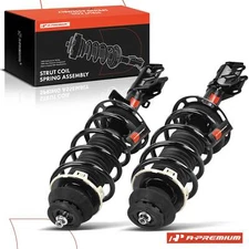 A-Premium 2Pcs Front Complete Strut & Coil Spring Assy for Honda Fit 2007 2008