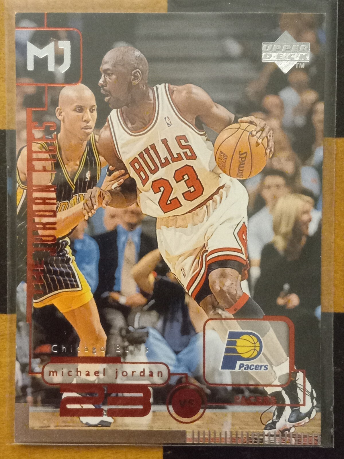 1998 Upper Deck Michael Jordan #145 Jordan Files Card in Excellent Condition