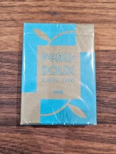 Peau Doux Playing Cards Turquoise Edition by Cardini & Art of Play