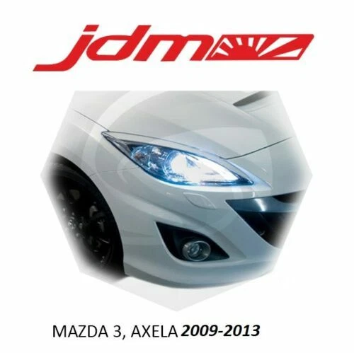 Cubierta de faros para Mazda 3 cejas párpados pestañas Mazdaspeed Axela 2009-2013 Foto 3 de 4
