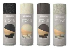 Rustoleum Stone Effect Spray Paint 400ml Indoor Decoration Metal Wood Surface