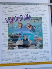 Vintage 1983 Bananarama Deep Sea Skiving Original Promo Poster 24" x 32.5"