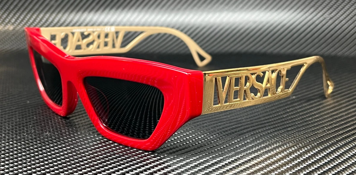 VERSACE VE4432U 538887 Red Gold Grey Women