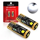 Lasfit T10 168 194 2825 LED Front Side Marker Light Bulb 6000K Clear Cool White