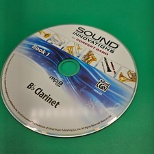Sound Innovations for Concert Band B-Flat Clarinet Book 1 CD Disc Only MP3 CD