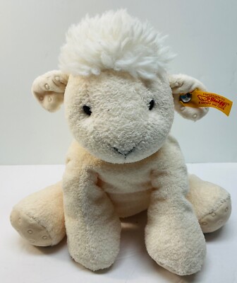 Steiff Button In Ear KNOPH IM OHR 8'' Lamb 2415818 HandmadeVintage