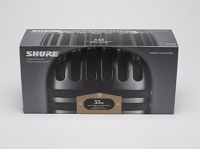 Shure 55SH Series II Iconic Unidyne Retro Style Vocal Microphone