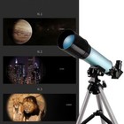 Telescopio Astronomico per Principianti Monoculare Esterno Alto Ingrandimento