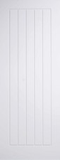 Image of Mexicano Internal Cottage White Smooth Moulded Primed Doors Fire FD30 Rated