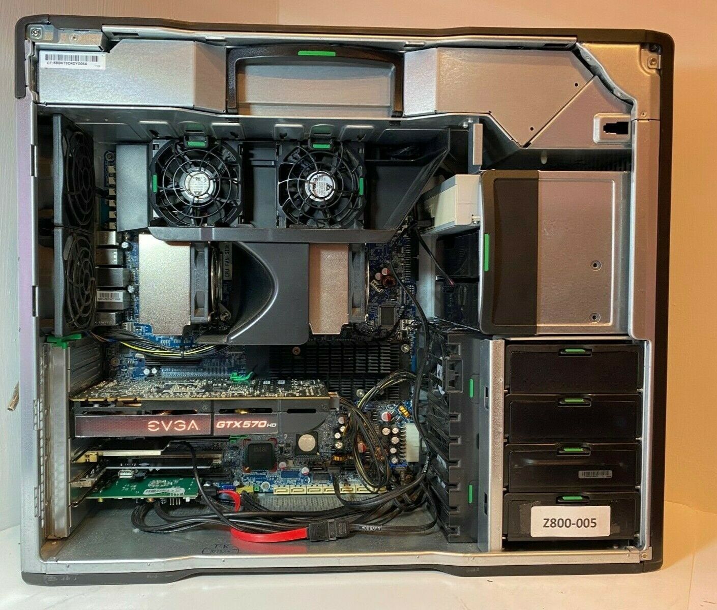 HP Z800 Workstation 2x Xeon 5675's @ 3.06 GHz 12 Cores / 24 Thread