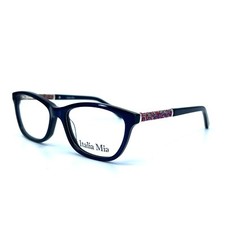 Italia Mia Eyeglasses IM-765 DS Pink Black Full rim Womens Frames 50-16 140 mm