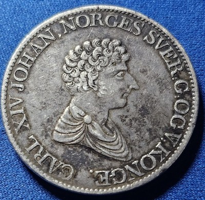 NORWAY 1834 Silver Speciedaler. Nice Example 