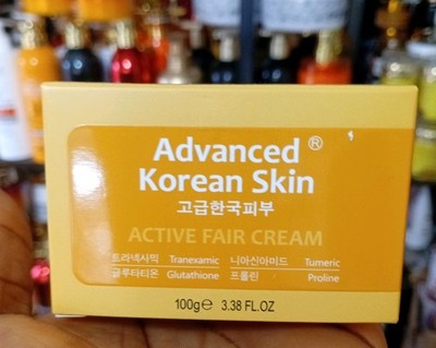 Advanced Korean Active Fair Face Lightening Cream100g Moisturising Reducedspots 