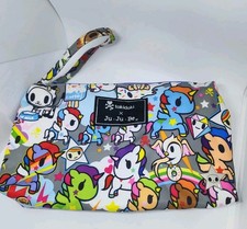 Tokidoki x Ju Ju Be Wristlet Pouch Accessory Bag Original Unikiki Unicorno