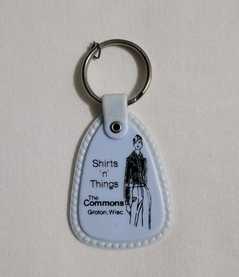 Vintage Keychain Shirts N Things Clothing Store Groton Wisconsin Advertising