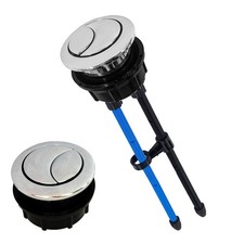 38mm Dual Flush Toilet Push Button Adjustable Tank Universal Round Replacement