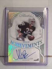 2025 Panini Flawless- Marcus Allen Achievements AUTO /20 Raiders HOF MVP-1985