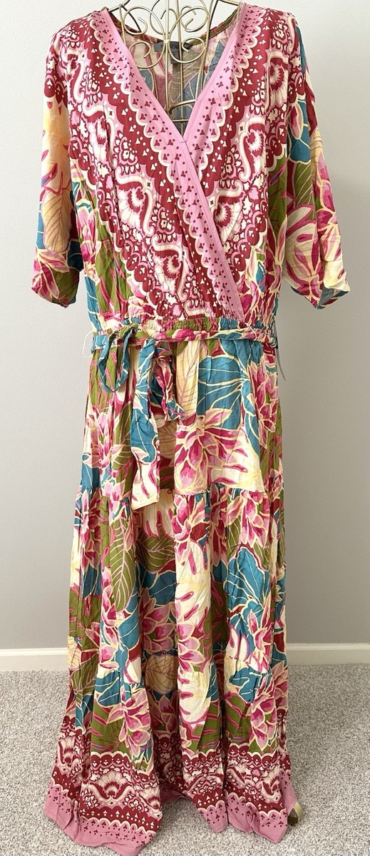 boho peasant maxi dress Romantic Bohemian Maxi Peasant Dress