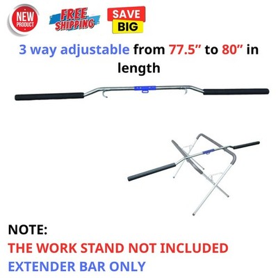 80'' Extension Bar for Portable Work Stand Auto Body Part Car Bumper Repair 200lb