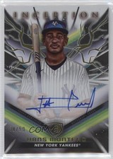 2023 Bowman Inception Gold Foil Electricity 38/50 Hans Montero #BPA-HM Auto 14sd
