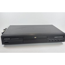 Samsung DVD-M101 Black DVD CD Player Tested Working No Remote Compact Design