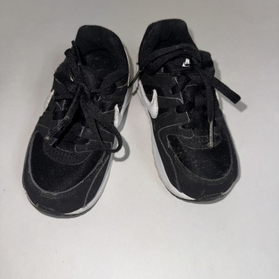  Nike Air Max Command Flex (TD) Black/White Toddler Shoes 844348 011 Sz 8c