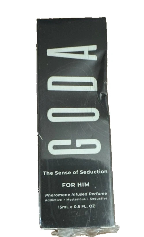 GODA FOR HIM the Sense Of Seduction Pheromone Infused Perfume 15ml. Sealed Box