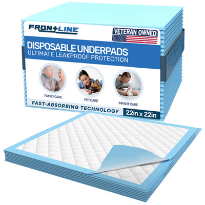 80 Pack Ultra Absorbent Small Pee Pads 22''x22'' Pet Underpads Puppy Dog Training