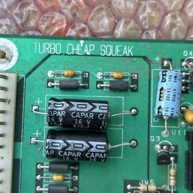 Untested Bally Turbo Cheap Squeak Sound 1985 ARCADE VIDEO GAME PCB BOARD Oc4x