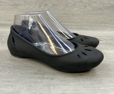 Crocs Kadee Women's Black Rubber Slip On Casual Comfort 6 Travel Water Shoes