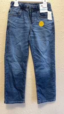 Cat and Jack Athletic Flexible Drawstring Super Stretch Kids Jeans New With Tags