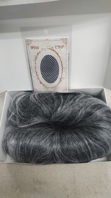 Feshfen Pixie Cut Medium GRAY Wig WS506