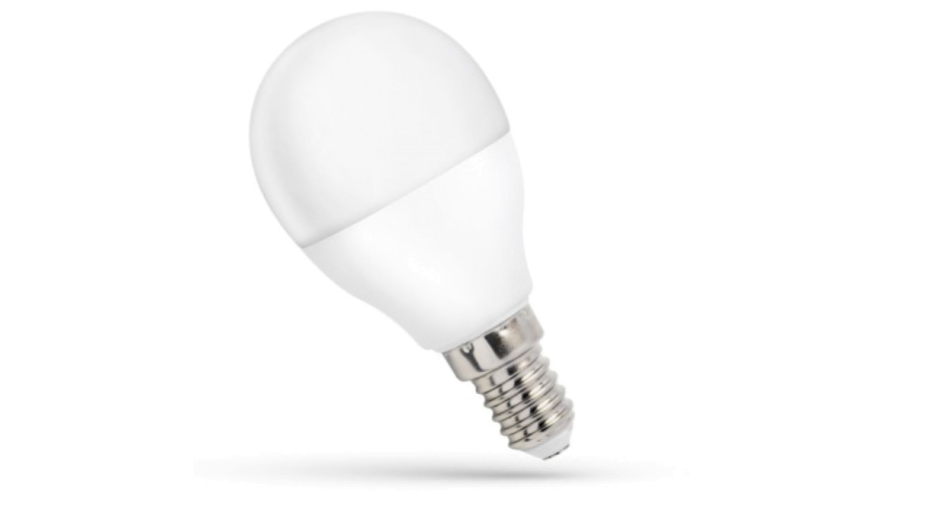 Жар. СВЕТОДИОД E14 230V 8W 620lm kulka ciepła