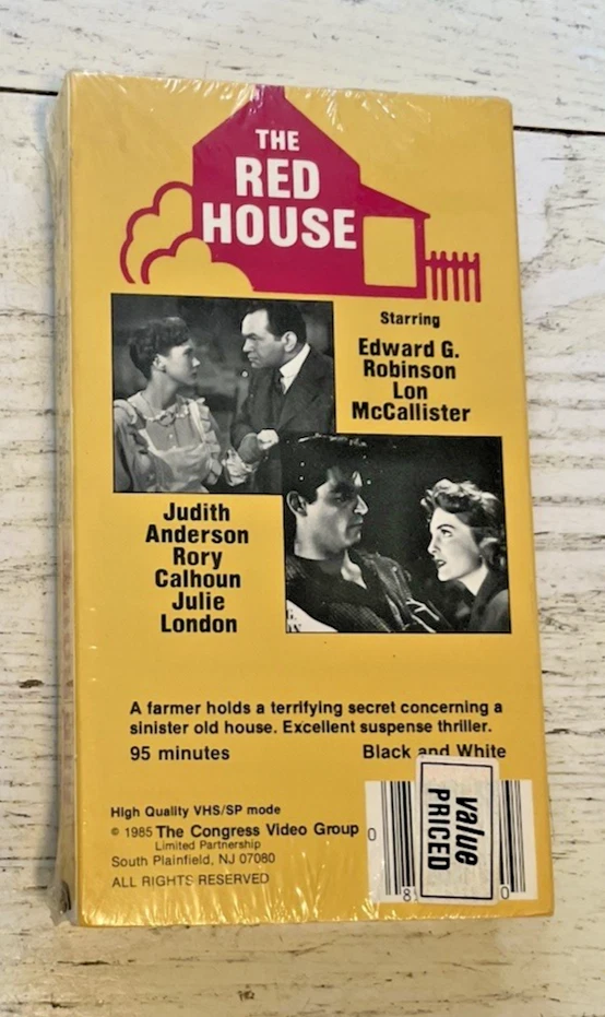 The Red House VHS Movie Video Edward G Robinson 1985 SEALED - Image 2 of 4