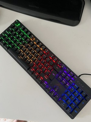 Mechanische Gaming Tastatur   Blue Switch   wie neu