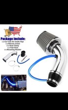 Universal Car Cold Air Intake Filter Alumimum Induction Kit Pipe Hose System