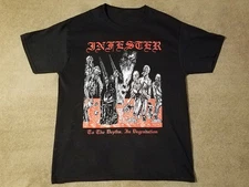 Infester Band To The Depth In Degradation T Shirt Full Size S-5XL K823