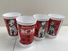 Set Of 4 Vintage Disney’s 101 Dalmatians Coca Cola Plastic Movie Cups