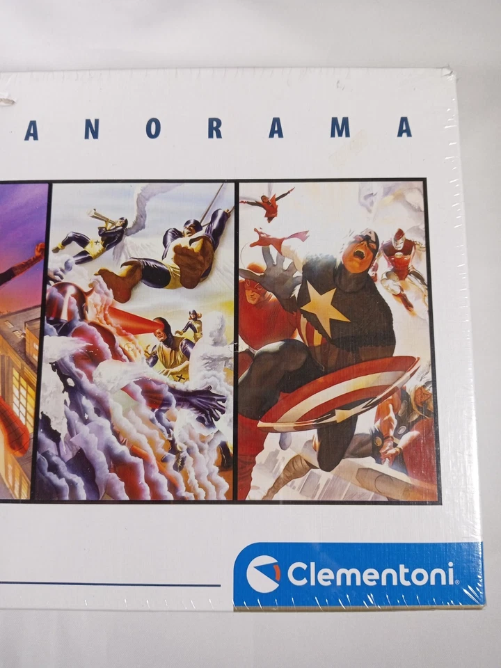 Marvel Panorama Jigsaw Puzzle 1000 Piece Clementoni Avengers New & Sealed - Image 4 of 4