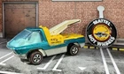 Hot Wheels Redline 1970 The Heavyweights Tow Truck Aqua With Button