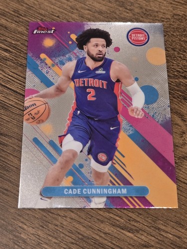 Cade Cunningham – 2025-26 Topps Finest Basketball · Base Common #37 Cade Cunningham