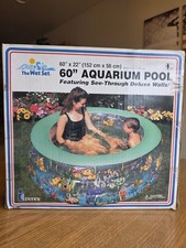 Intex The Wet Set 60 Inflatable Aquarium Pool...