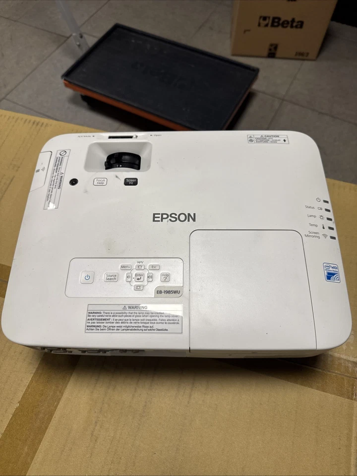 VIDEOPROIETTORE EPSON EB-1985WU FULL HD ANSI LUMEN 4800 PROIETTORE HDMI 3LCD 108 - Immagine 2 di 4